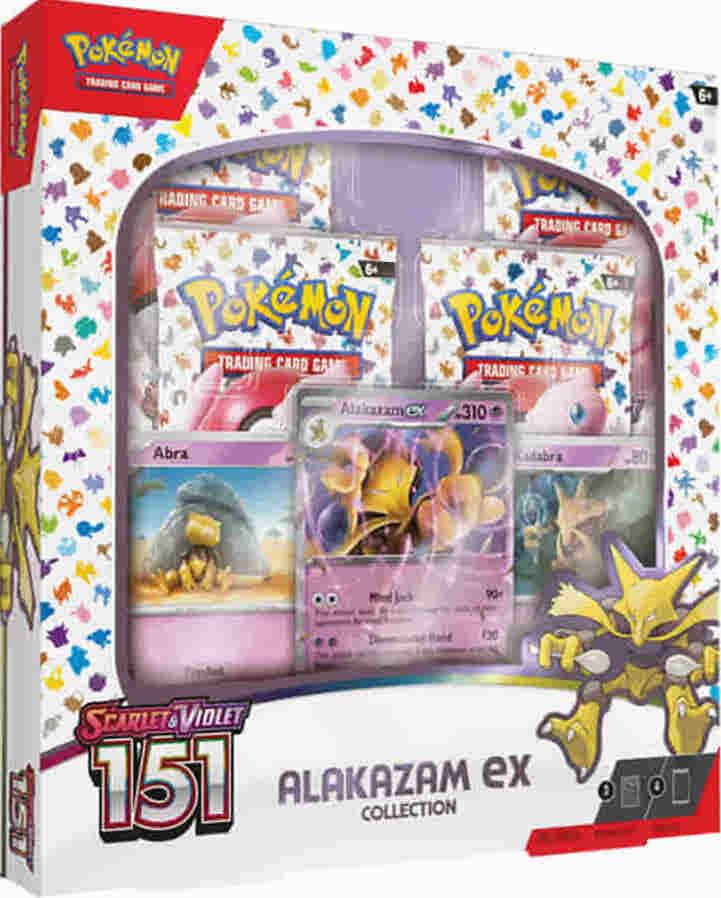 Alakazam ex 151 box